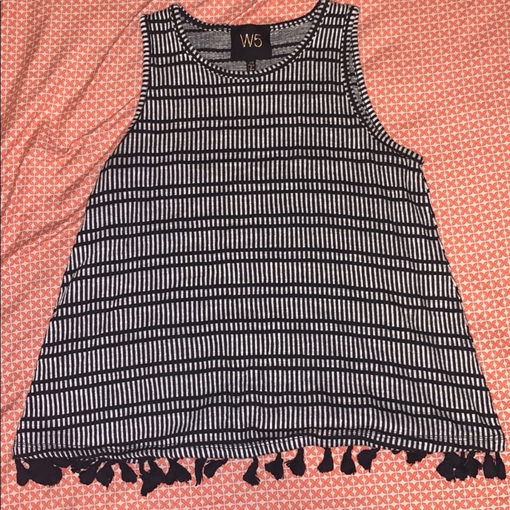 Stripped tank top
